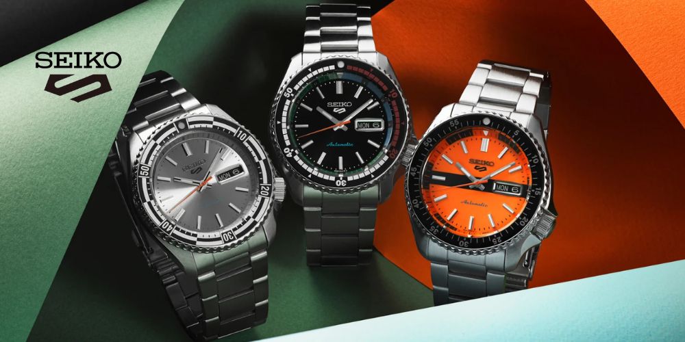 Seiko 5 Saat Otomatik Mekanizma Ve Dayan kl l n Simgesi Seiko 5 Saat Otomatik Mekanizma Ve Dayan kl l n Simgesi